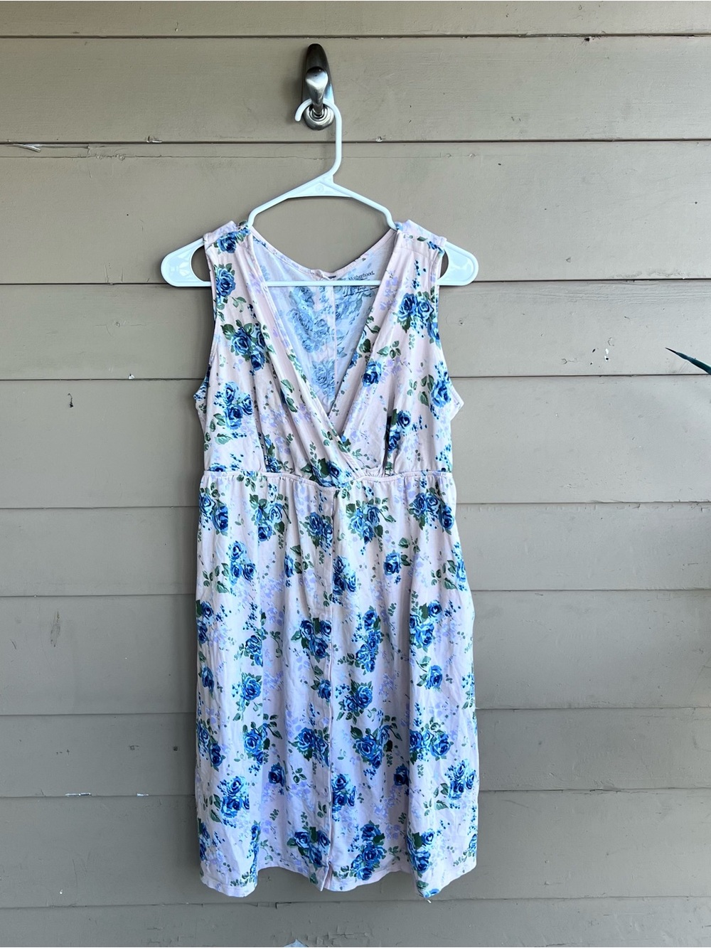 Motherhood Maternity Floral Sleep Nightgown Size S Stretchy Comfy Cozy